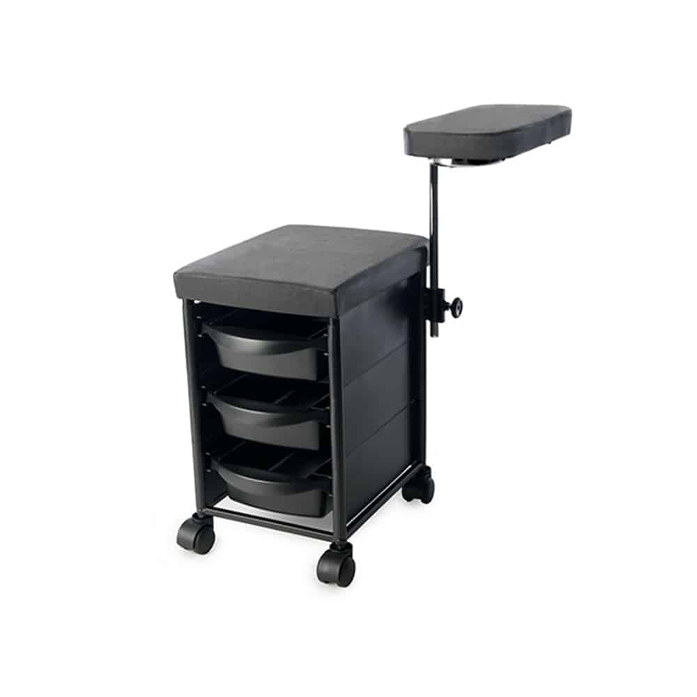 Carrello manicure nero - Accessori - KeBeauty Shop