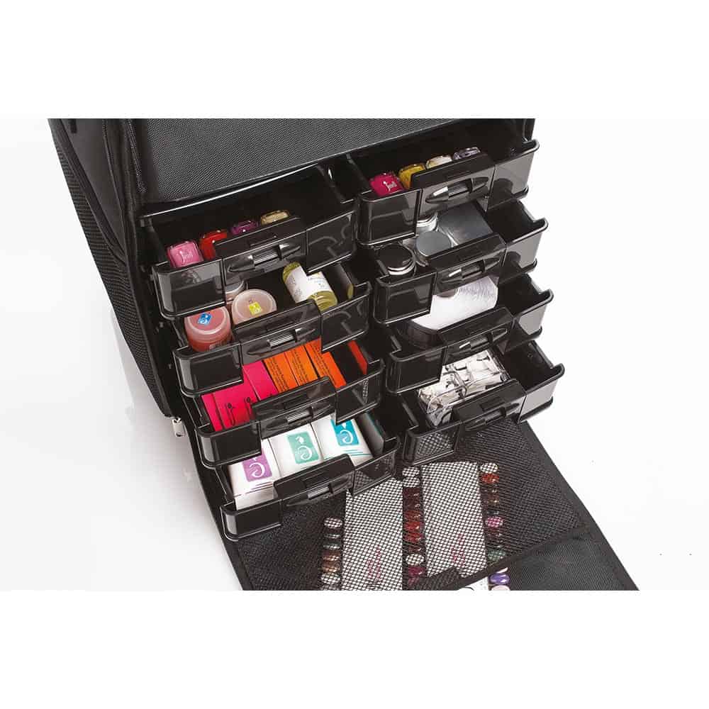 Trolley professionale Organizer Pro nero Xanitalia - KeBeauty Shop