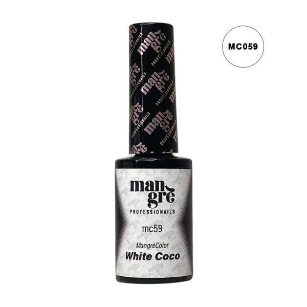 Smalto Semipermanente 059 White Coco 8 ml. Mangrè Color MC59 Mangrè Professionals KeBeauty Shop 8052107911217