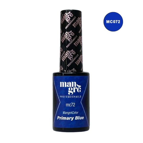 Smalto Semipermanente 072 Primary Blue 8 ml. Mangrè Color MC72 Mangrè Professionals KeBeauty Shop 8052107911491