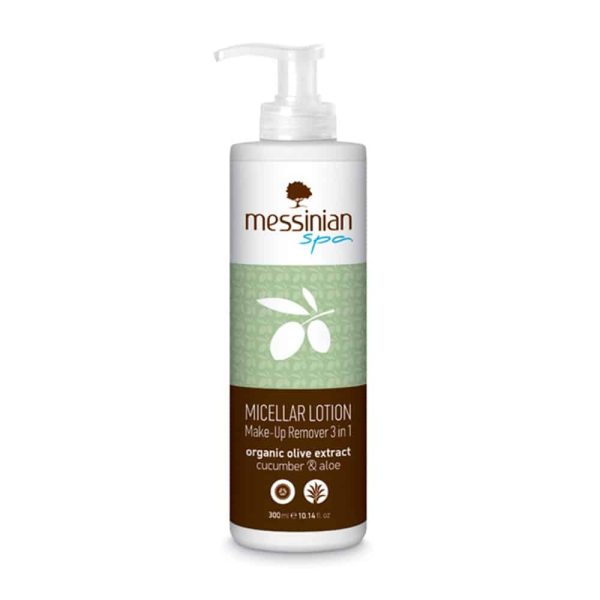 Lozione micellare 3in1 cetriolo e aloe Messinian Spa