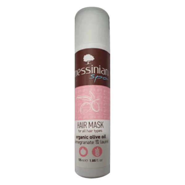 Maschera capelli melograno e alloro 55 ml. Messinian Spa