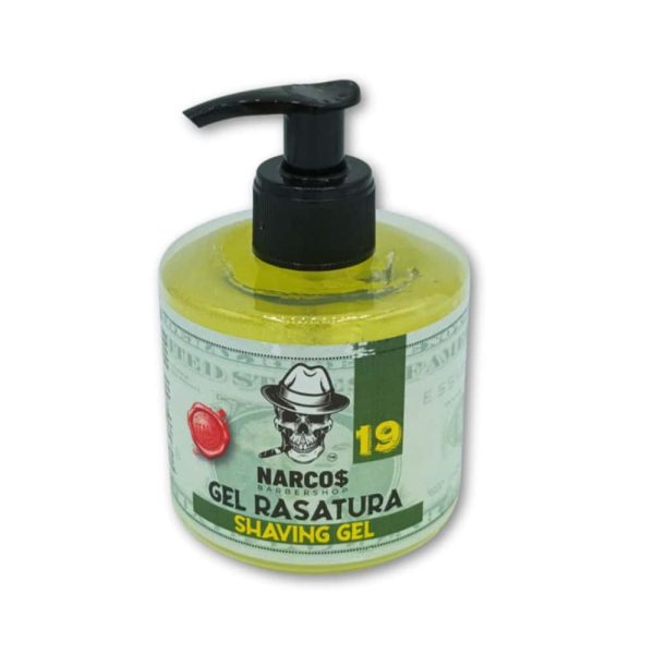 Gel da rasatura Shaving Gel Yellow N19 Narcos 8053340823923