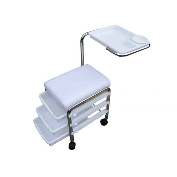 Carrello manicure bianco WKM005 Weelko