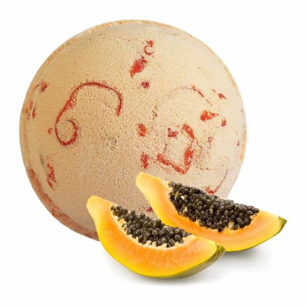 Bomba frizzante alla papaya 180 gr. TPCB-03 AWGifts 5055796574636