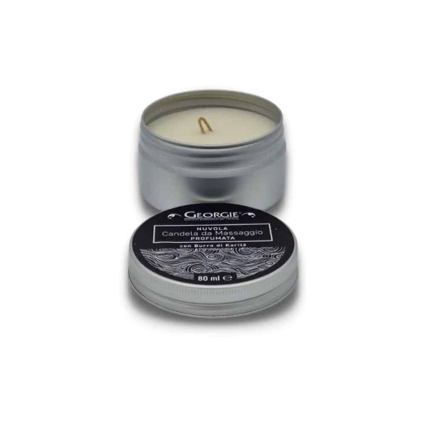 Candela da massaggio profumata Nuvola 80 ml. Georgie 8050030991924 GR Service SRL