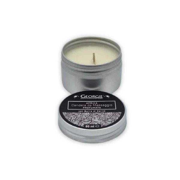 Candela da massaggio profumata Africa 80 ml. Georgie 8050030991948 GR Service SRL