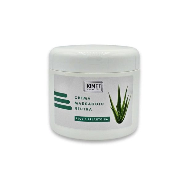 Crema massaggio neutra con aloe e allantoina 500 ml. Kimei Cosmetics 8052575761055