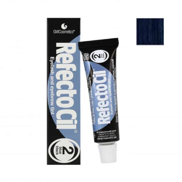 Refectocil Blue Black (Nero Blu) n. 2 per capelli ciglia e sopracciglia 15 ml. 9003877057208