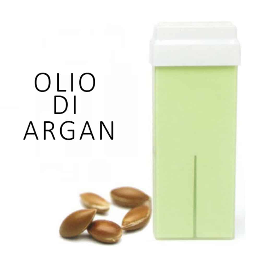 Cera depilatoria olio di argan rullo 100 ml. CER2093 Ro.ial. depilazione monouso