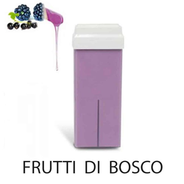 Cera depilatoria in rullo da 100 ml. ai frutti di bosco CER2092 Ro.ial. Depilazione monouso