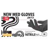 Guanto in nitrile nero Onyx New Med 100 pz. NM-35NK New Med Consulting S.R.L. monouso Foto 2