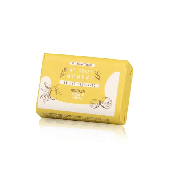 Sapone artigianale Limone My Soapy Moment Gli Aromaterapici 100 gr. H093 Labor Pro