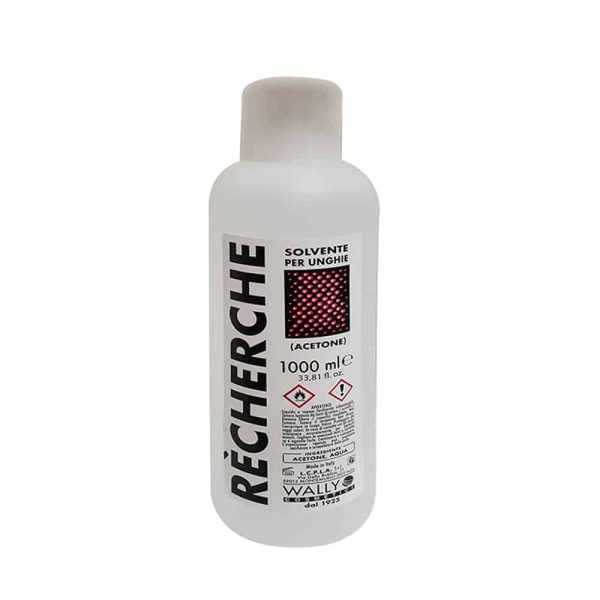 Acetone puro bianco Recherche Wally 1 litro